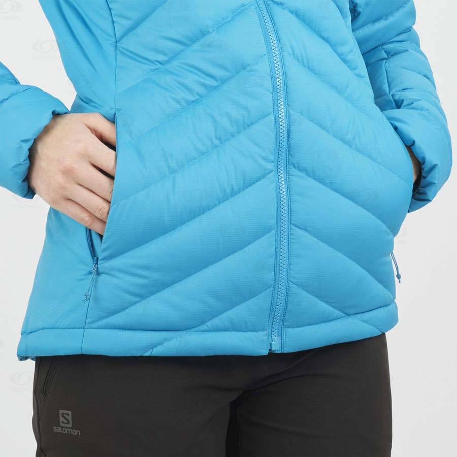 Chaqueta Softshell Salomon Chaquetas ESSENTIAL XWARM DOWN Mujer Azules | MX-S1534