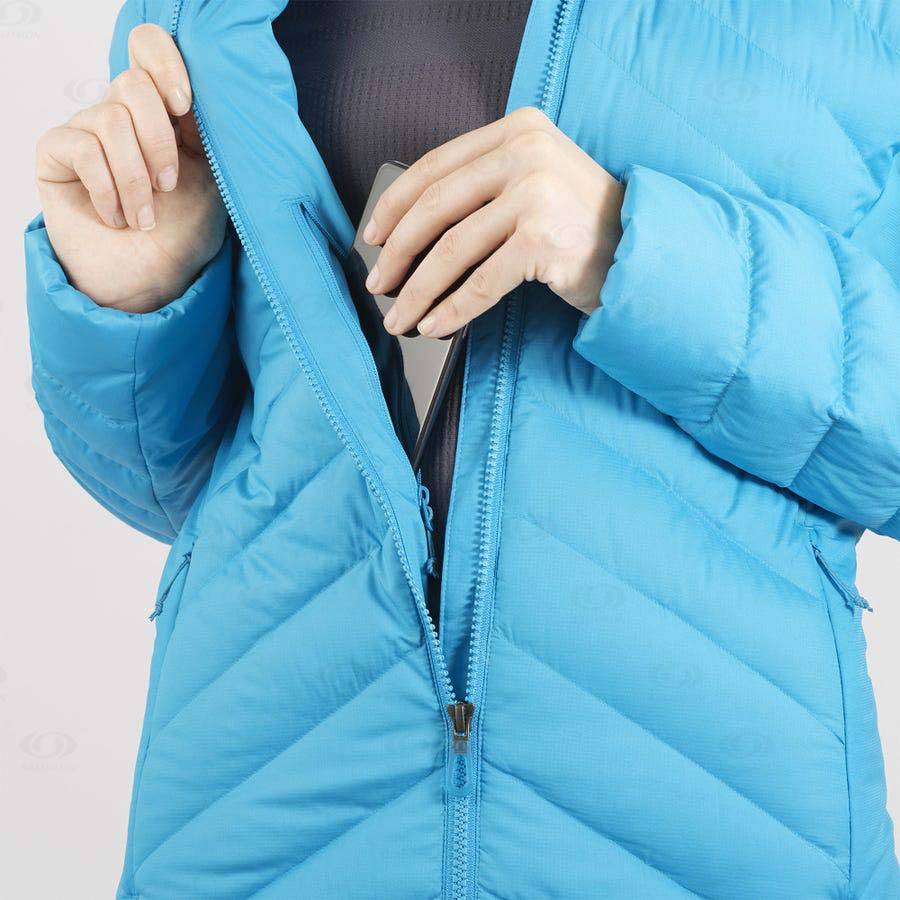 Chaqueta Softshell Salomon Chaquetas ESSENTIAL XWARM DOWN Mujer Azules | MX-S1534