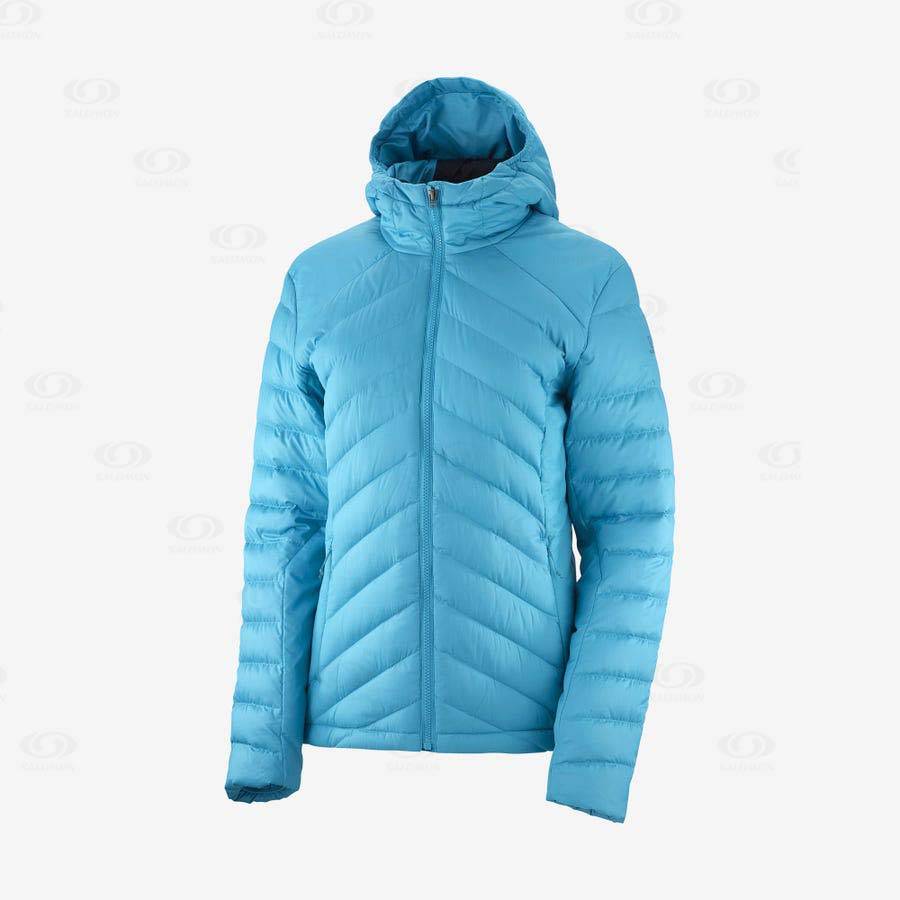 Chaqueta Softshell Salomon Chaquetas ESSENTIAL XWARM DOWN Mujer Azules | MX-S1534