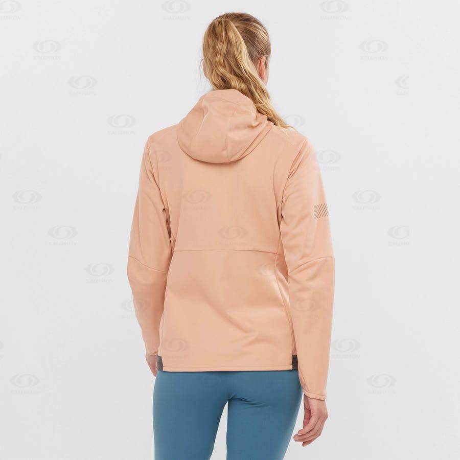 Chaqueta Softshell Salomon Chaquetas GORE TEX INFINIUM™ WINDSTOPPER® Mujer Rosas | MX-L1865