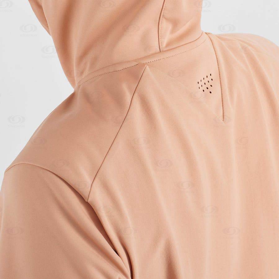 Chaqueta Softshell Salomon Chaquetas GORE TEX INFINIUM™ WINDSTOPPER® Mujer Rosas | MX-L1865