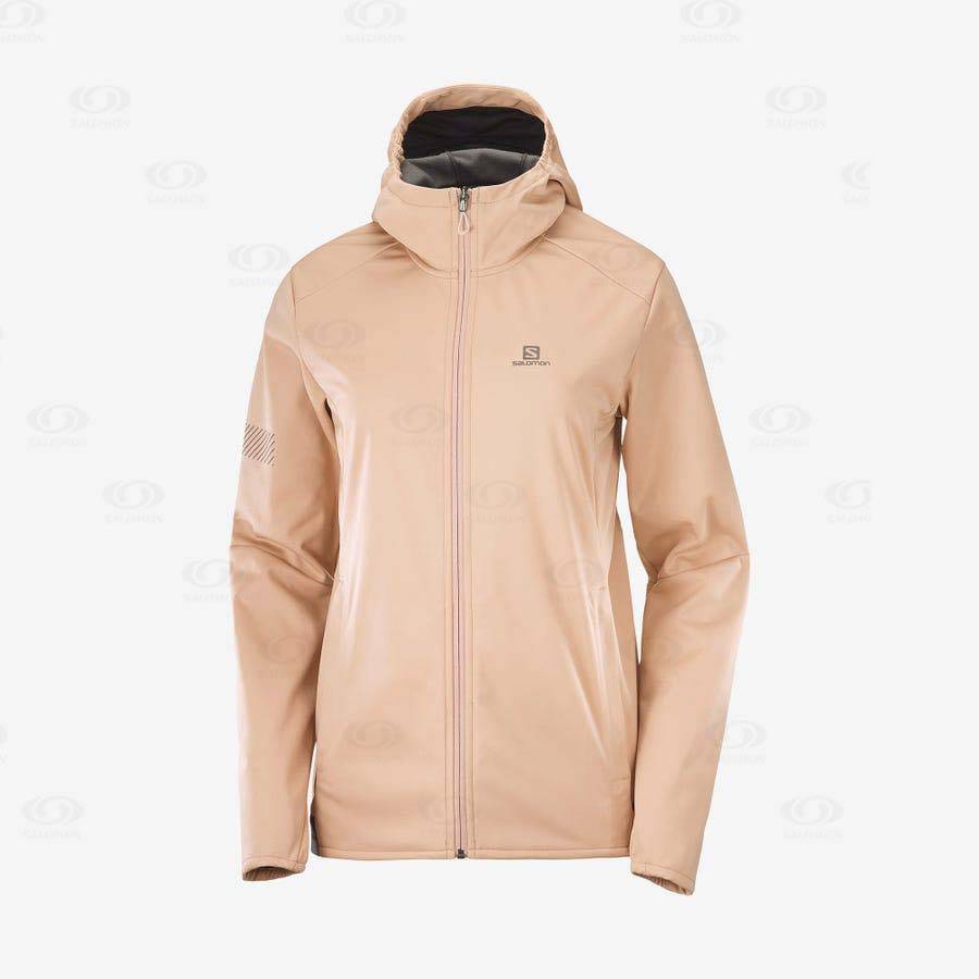 Chaqueta Softshell Salomon Chaquetas GORE TEX INFINIUM™ WINDSTOPPER® Mujer Rosas | MX-L1865