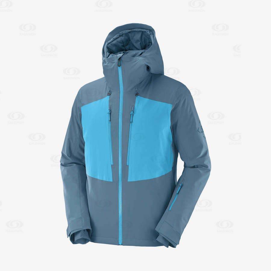 Chaqueta Softshell Salomon Chaquetas HIGHLAND Hombre Azules | MX-M2035