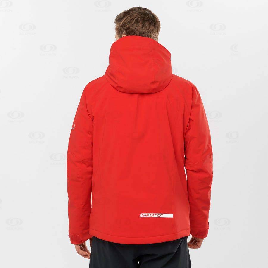 Chaqueta Softshell Salomon Chaquetas HIGHLAND Hombre Rojos | MX-N1057