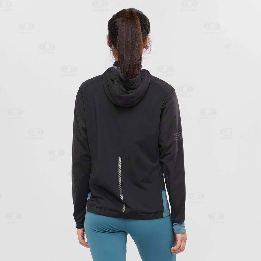 Chaqueta Softshell Salomon Chaquetas LIGHT SHELL Mujer Negros | MX-N2030