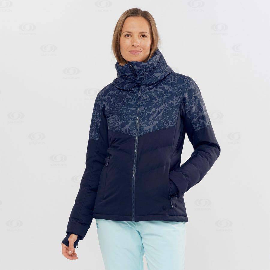 Chaqueta Softshell Salomon Chaquetas NEW PREVAIL Mujer Azules | MX-N1785