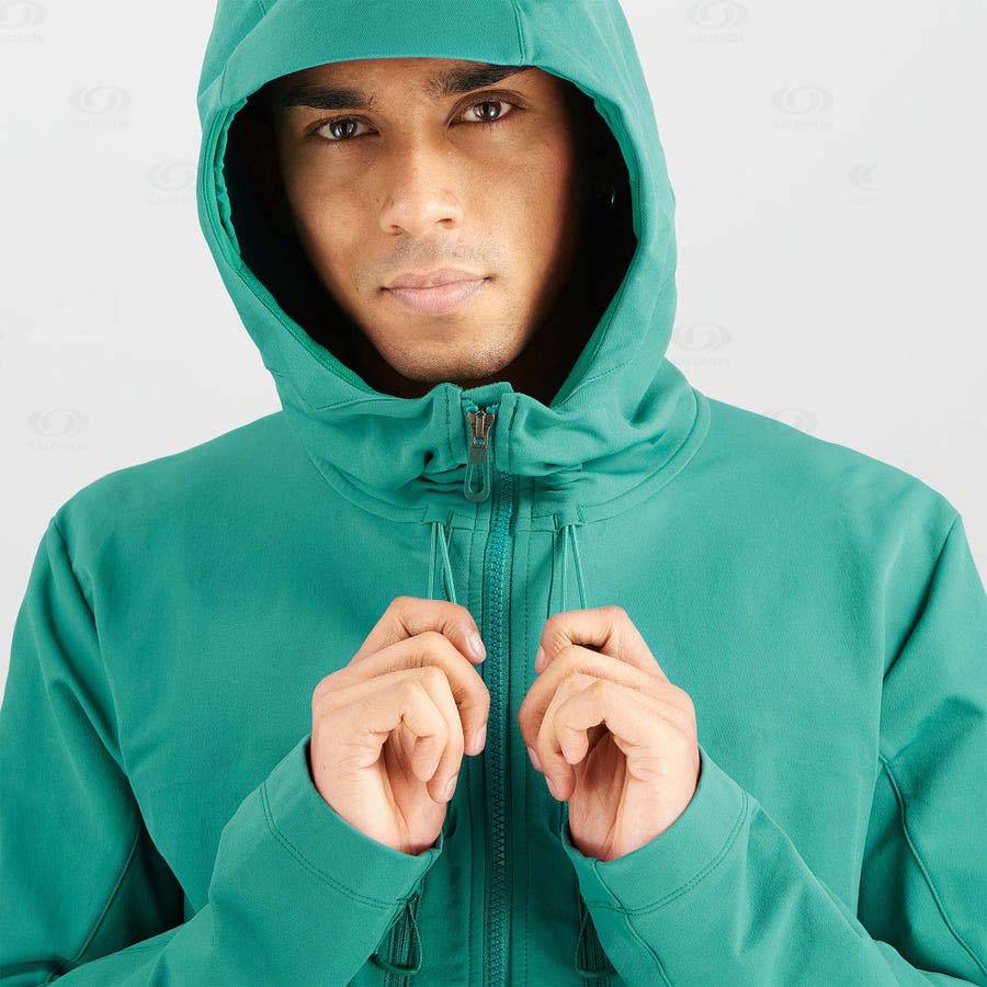 Chaqueta Softshell Salomon Chaquetas OUTPEAK SOFTSHELL Hombre Verdes | MX-A1682