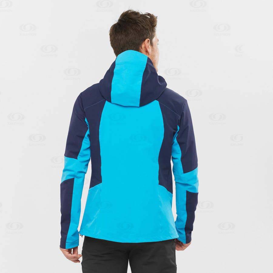 Chaqueta Softshell Salomon Chaquetas OUTPEAK SOFTSHELL Hombre Azules | MX-M1125