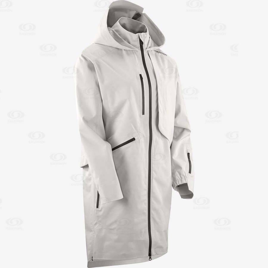 Chaqueta Softshell Salomon Chaquetas OUTLIFE WP COMMUTER PARKA W Mujer Blancos | MX-O1159