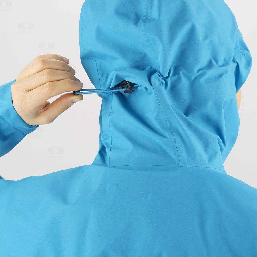 Chaqueta Softshell Salomon Chaquetas OUTLINE GORE-TEX 2.5L Mujer Azules | MX-O1903