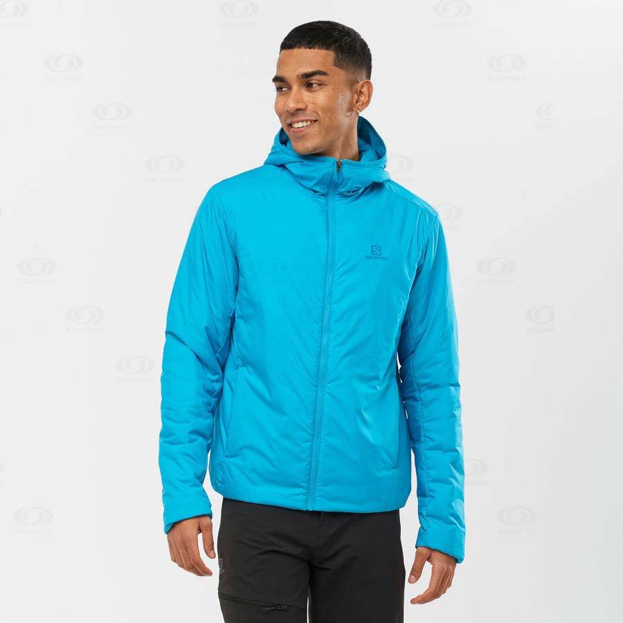 Chaqueta Softshell Salomon Chaquetas OUTRACK INSULATED Hombre Azules | MX-O1952