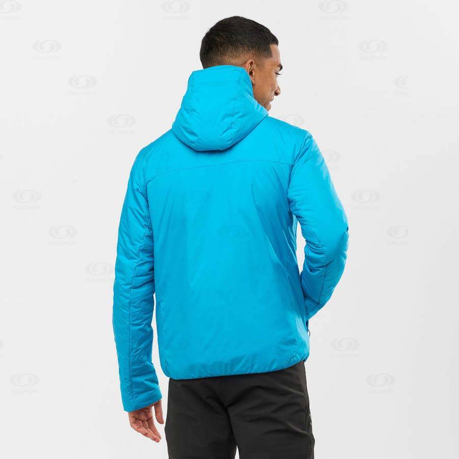 Chaqueta Softshell Salomon Chaquetas OUTRACK INSULATED Hombre Azules | MX-O1952