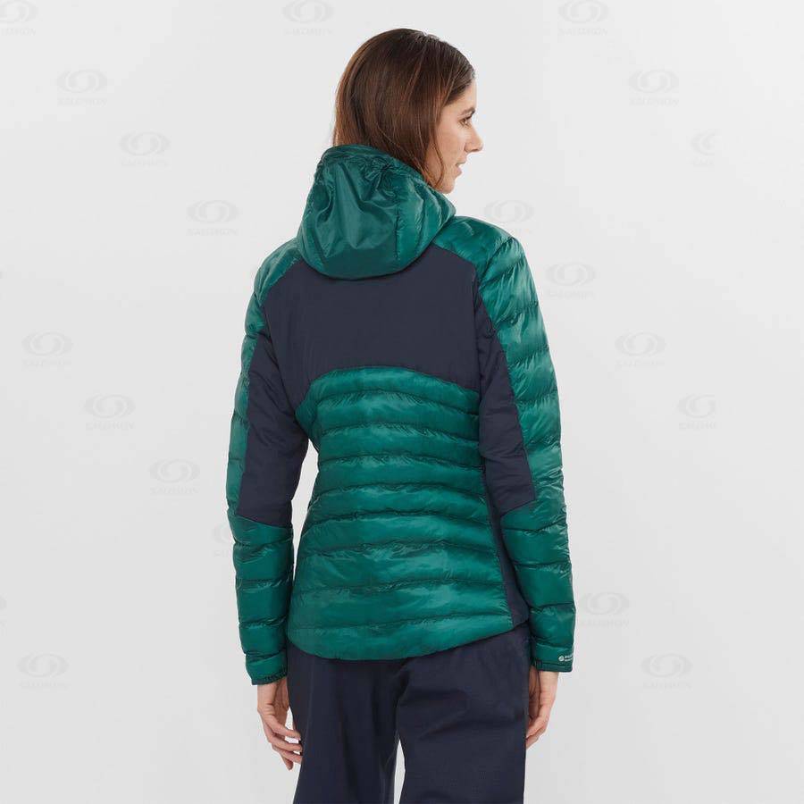 Chaqueta Softshell Salomon Chaquetas OUTPEAK PRIMALOFT Mujer Verdes | MX-O2582