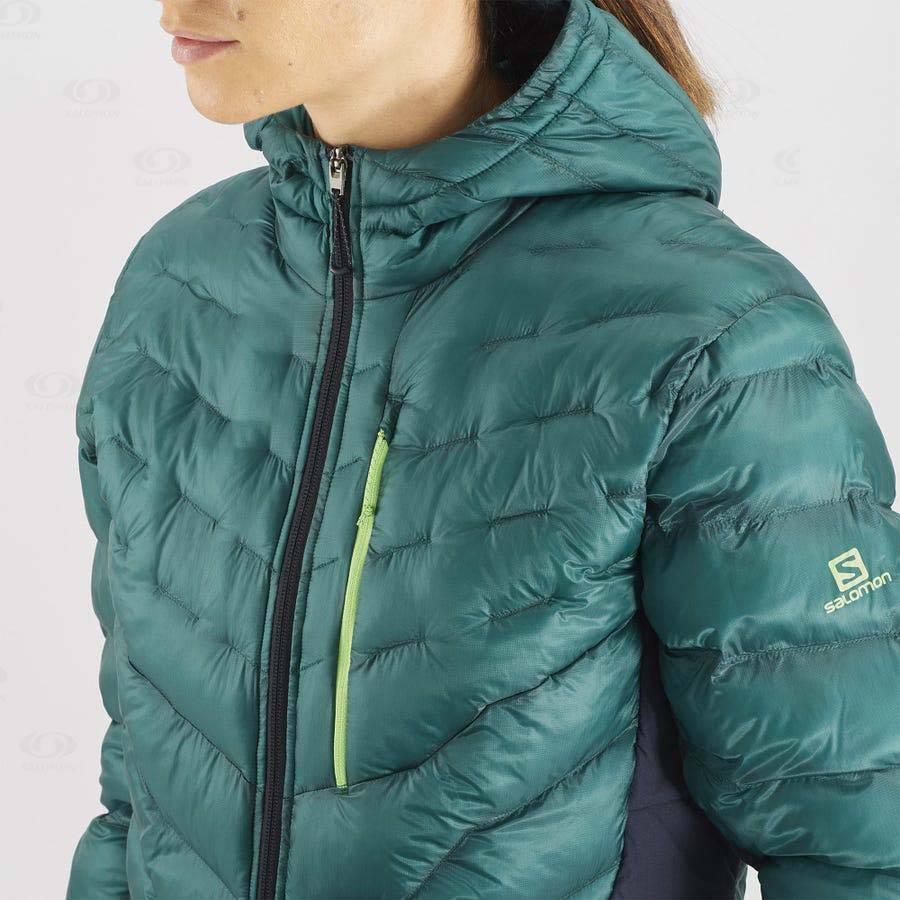 Chaqueta Softshell Salomon Chaquetas OUTPEAK PRIMALOFT Mujer Verdes | MX-O2582