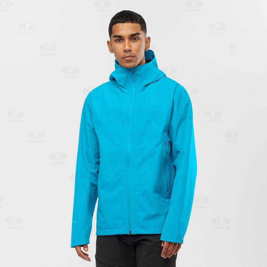 Chaqueta Softshell Salomon Chaquetas OUTLINE GORE-TEX 2.5 LAYERS Hombre Azules | MX-S1100