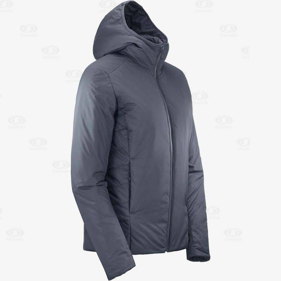 Chaqueta Softshell Salomon Chaquetas OUTRACK INSULATED Mujer Azul Marino | MX-S1891