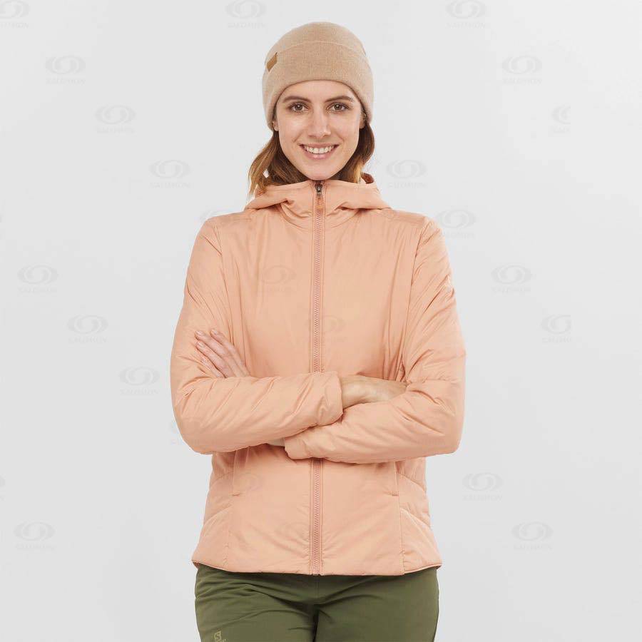 Chaqueta Softshell Salomon Chaquetas OUTRACK INSULATED Mujer Rosas | MX-S2549