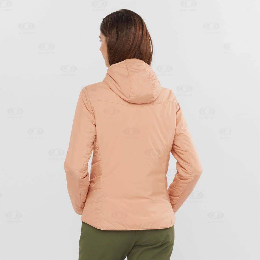 Chaqueta Softshell Salomon Chaquetas OUTRACK INSULATED Mujer Rosas | MX-S2549