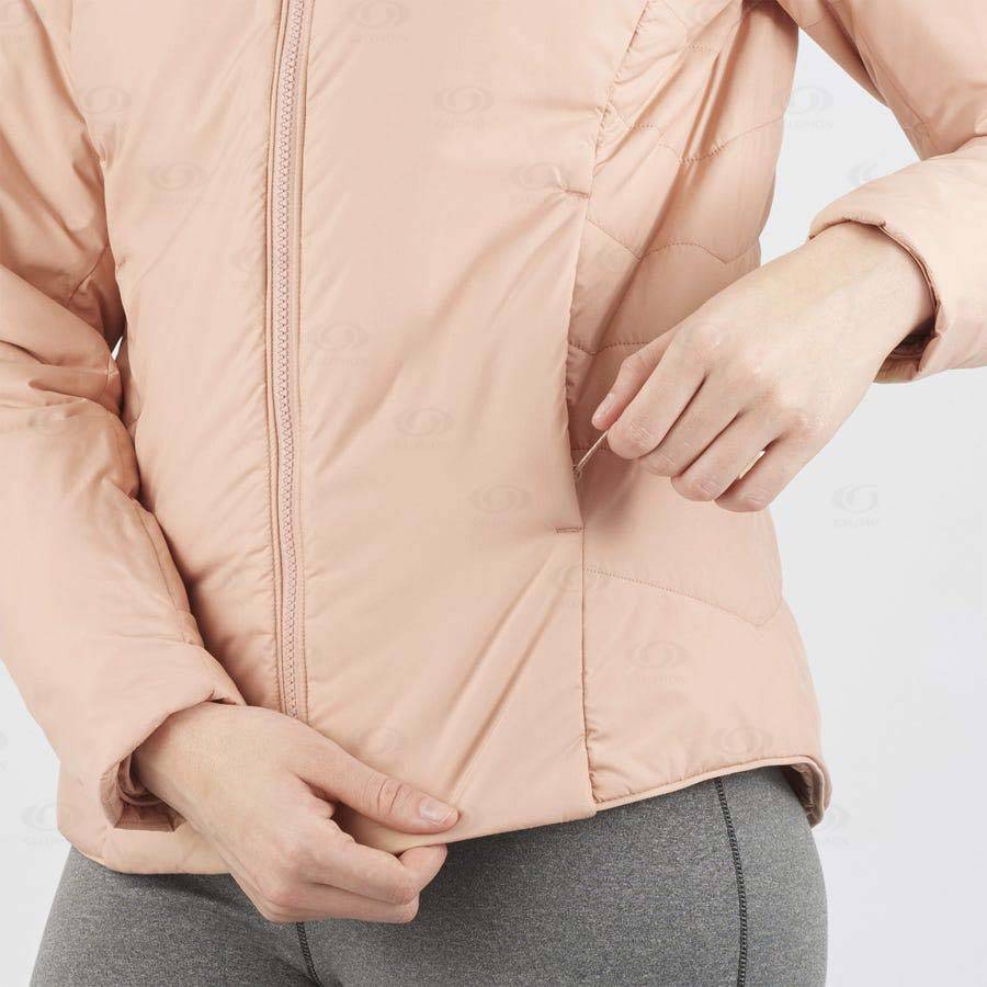 Chaqueta Softshell Salomon Chaquetas OUTRACK INSULATED Mujer Rosas | MX-S2549