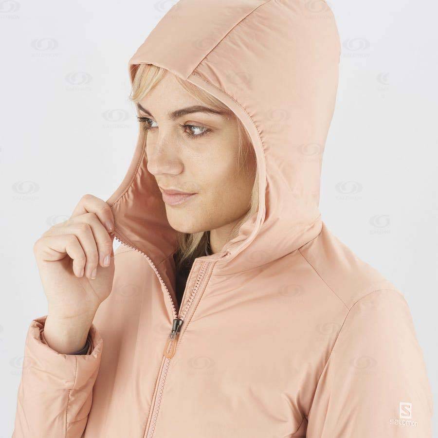 Chaqueta Softshell Salomon Chaquetas OUTRACK INSULATED Mujer Rosas | MX-S2549