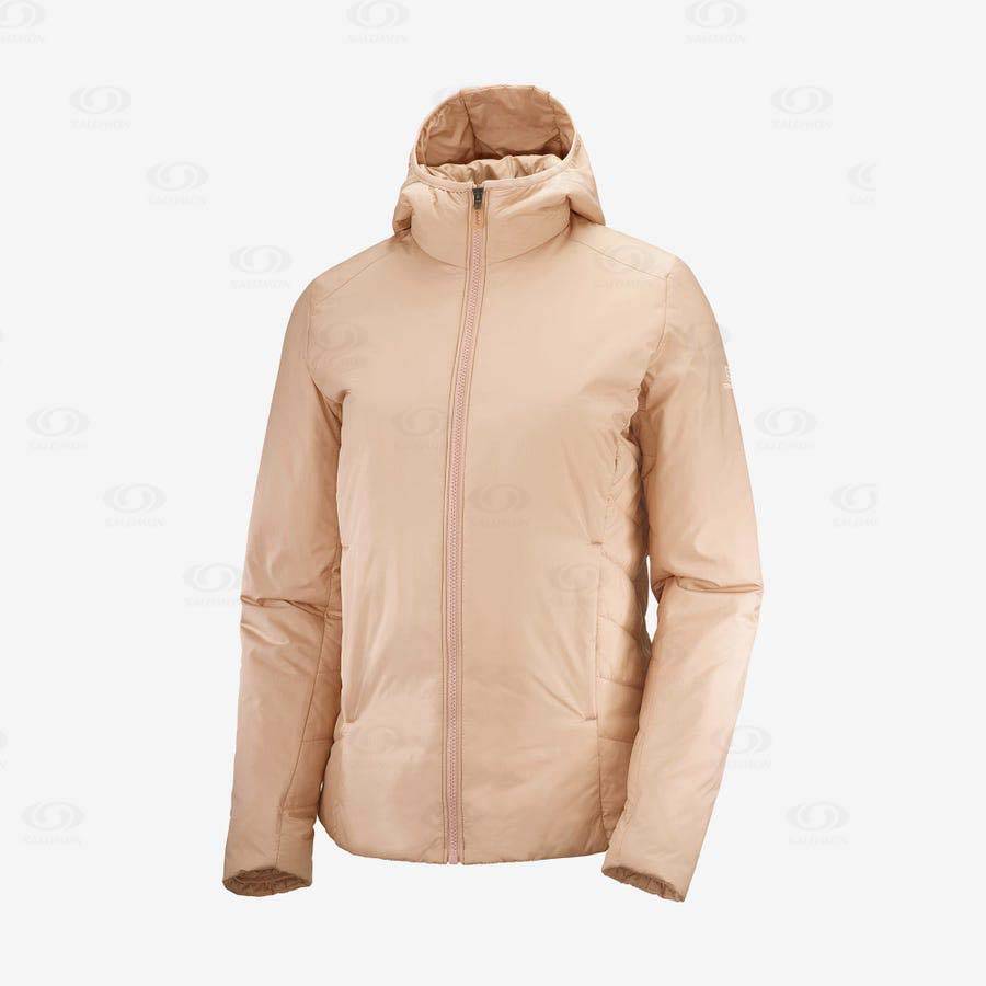 Chaqueta Softshell Salomon Chaquetas OUTRACK INSULATED Mujer Rosas | MX-S2549