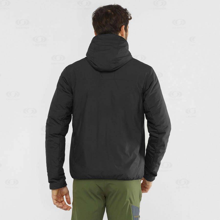 Chaqueta Softshell Salomon Chaquetas OUTRACK INSULATED Hombre Negros | MX-S2570