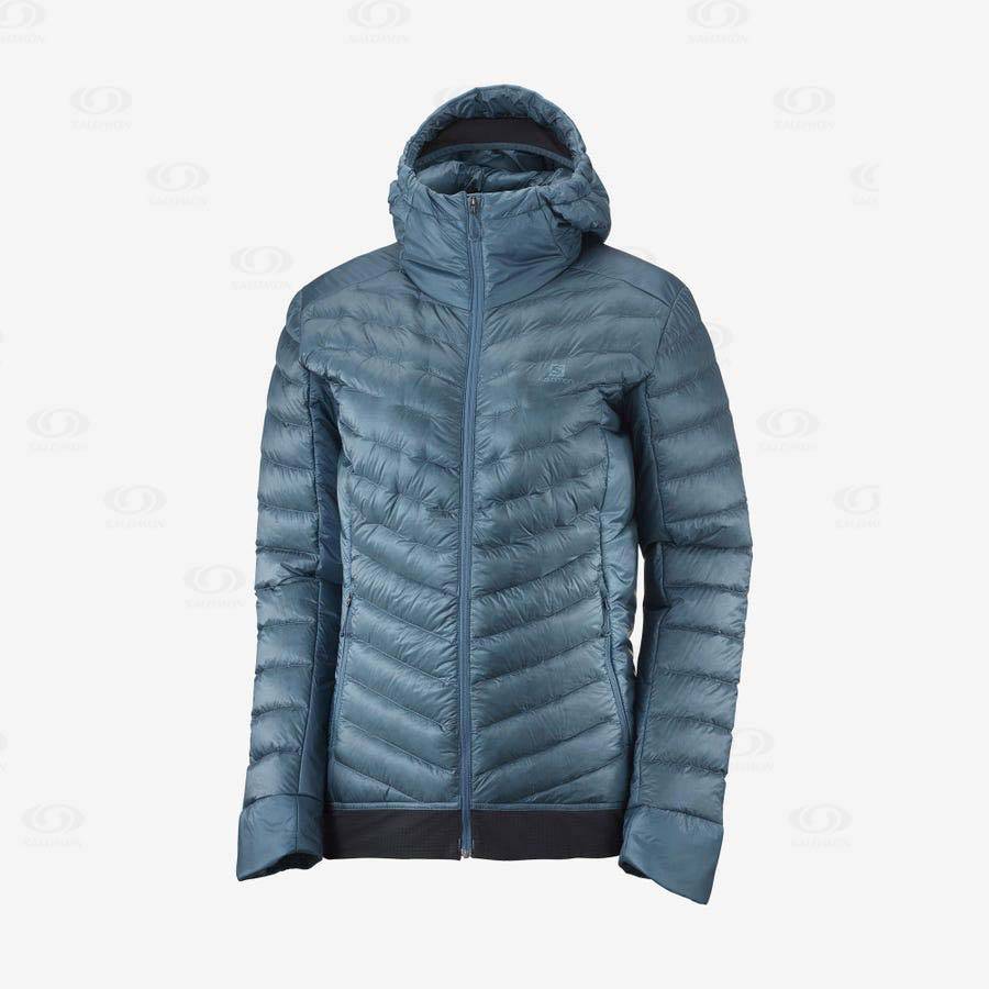 Chaqueta Softshell Salomon Chaquetas OUTLINE DOWN Mujer Azules | MX-W3550