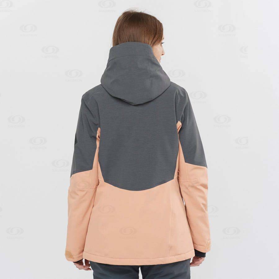 Chaqueta Softshell Salomon Chaquetas PROOF LIGHT Mujer Marrom | MX-O2176