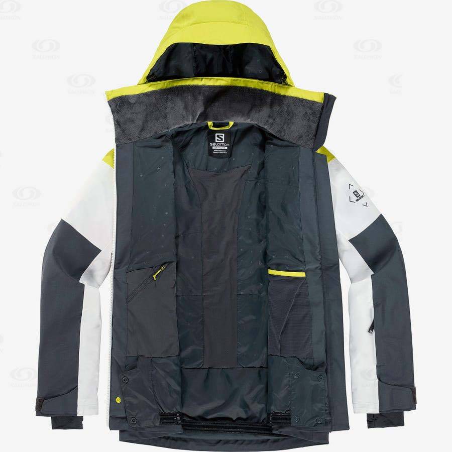 Chaqueta Softshell Salomon Chaquetas SLALOM Mujer Verdes | MX-W1410