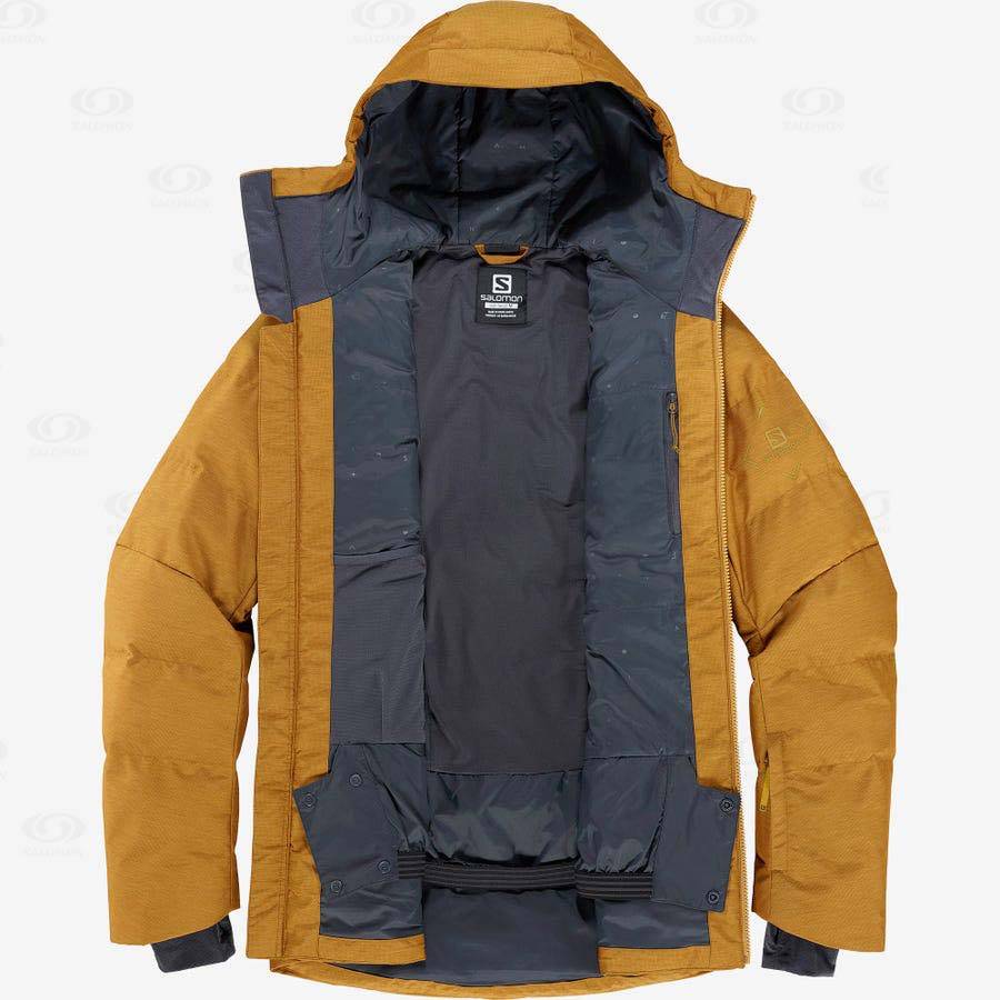 Chaqueta Softshell Salomon Chaquetas SNOWSHELTER Hombre Marrom | MX-A1115