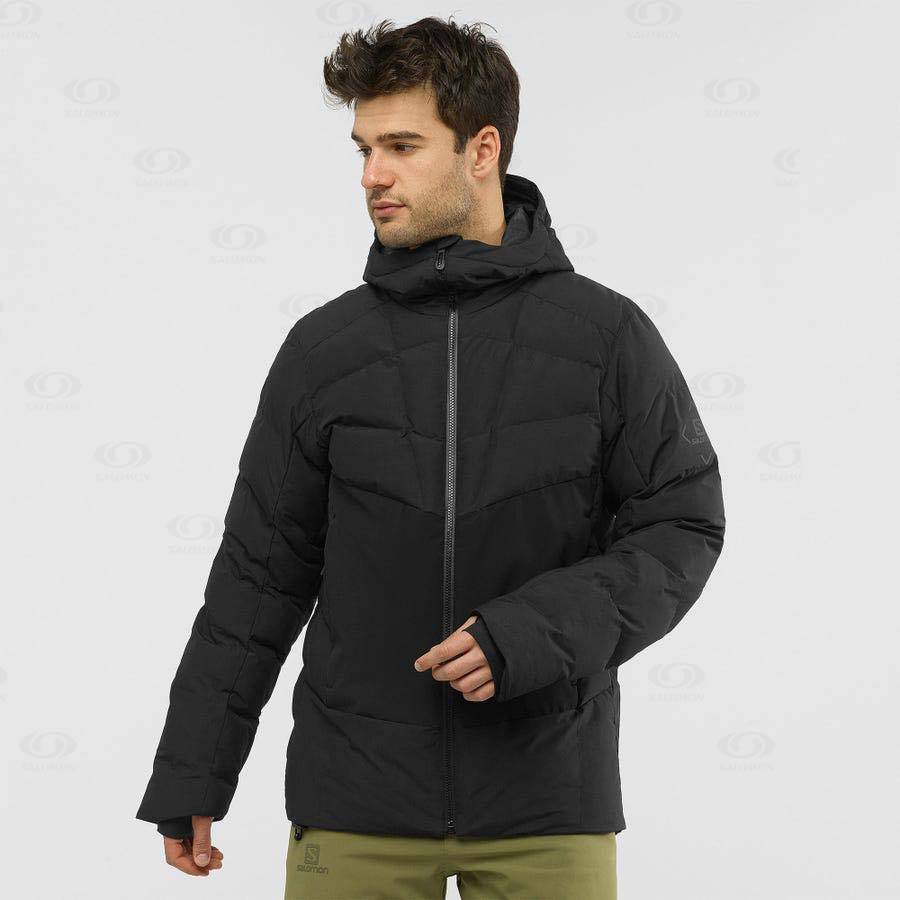 Chaqueta Softshell Salomon Chaquetas SNOWSHELTER Hombre Negros | MX-A2284