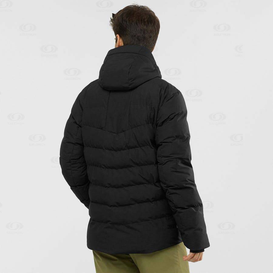 Chaqueta Softshell Salomon Chaquetas SNOWSHELTER Hombre Negros | MX-A2284