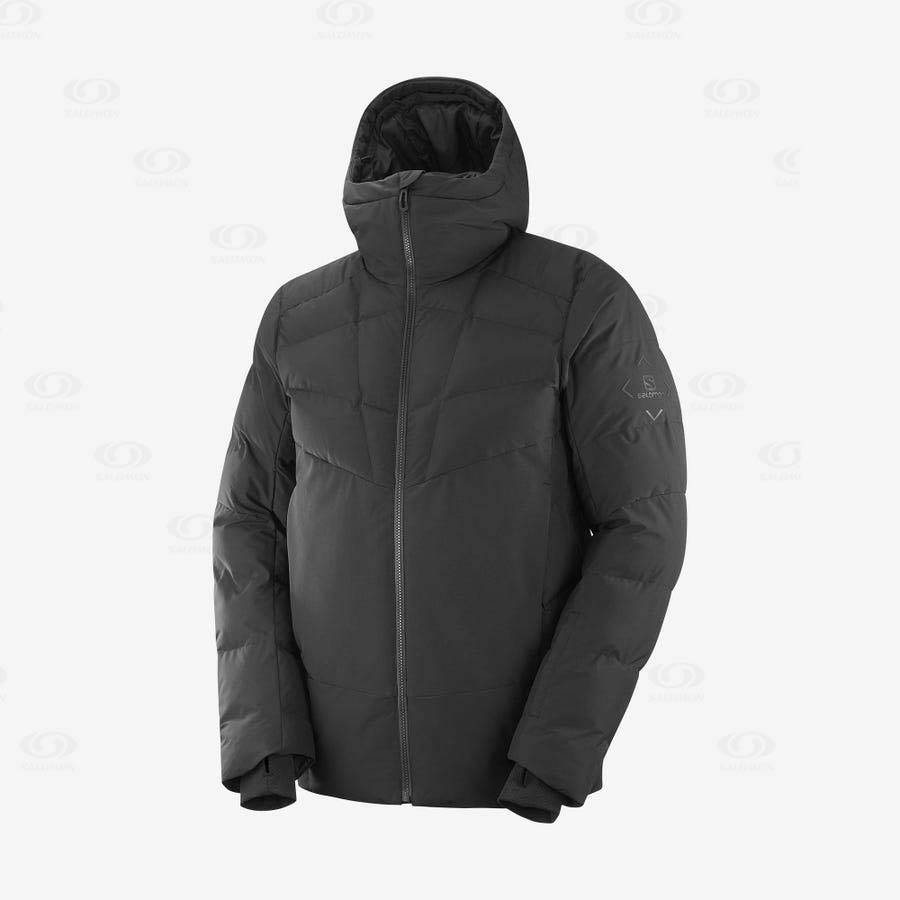 Chaqueta Softshell Salomon Chaquetas SNOWSHELTER Hombre Negros | MX-A2284