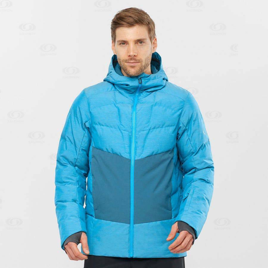 Chaqueta Softshell Salomon Chaquetas SNOWSHELTER Hombre Azules | MX-O2379