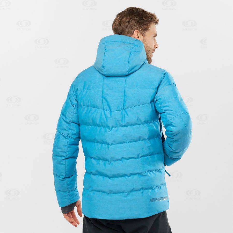 Chaqueta Softshell Salomon Chaquetas SNOWSHELTER Hombre Azules | MX-O2379