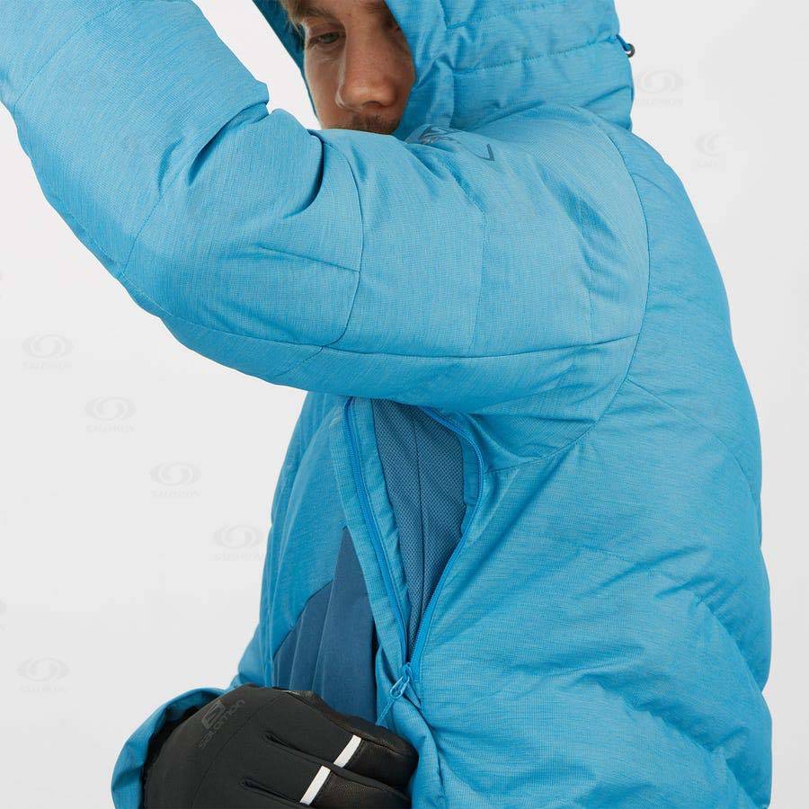 Chaqueta Softshell Salomon Chaquetas SNOWSHELTER Hombre Azules | MX-O2379