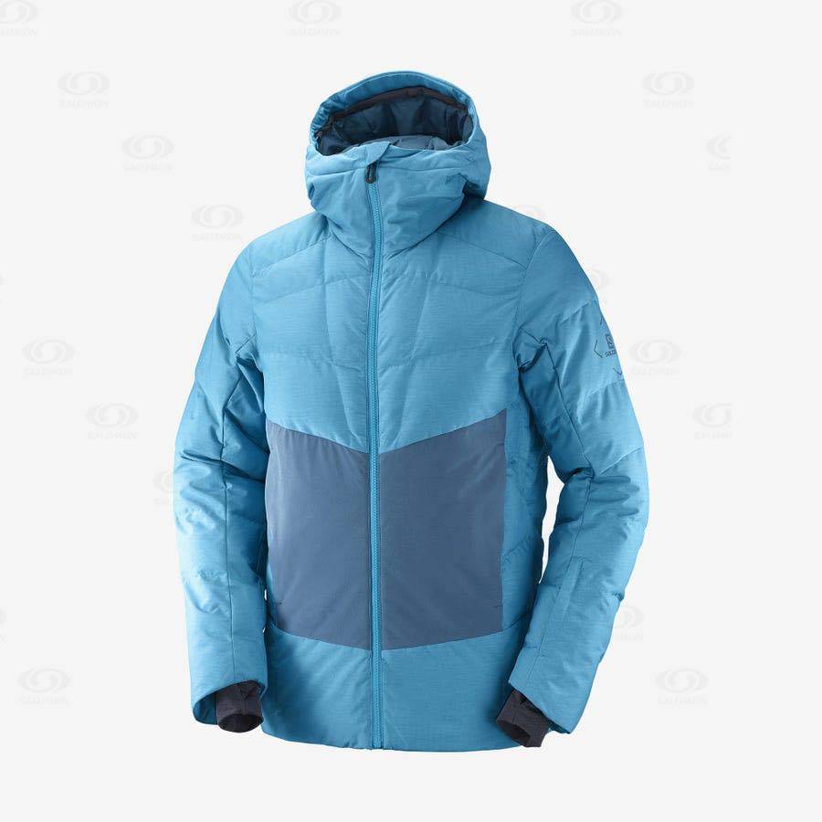 Chaqueta Softshell Salomon Chaquetas SNOWSHELTER Hombre Azules | MX-O2379