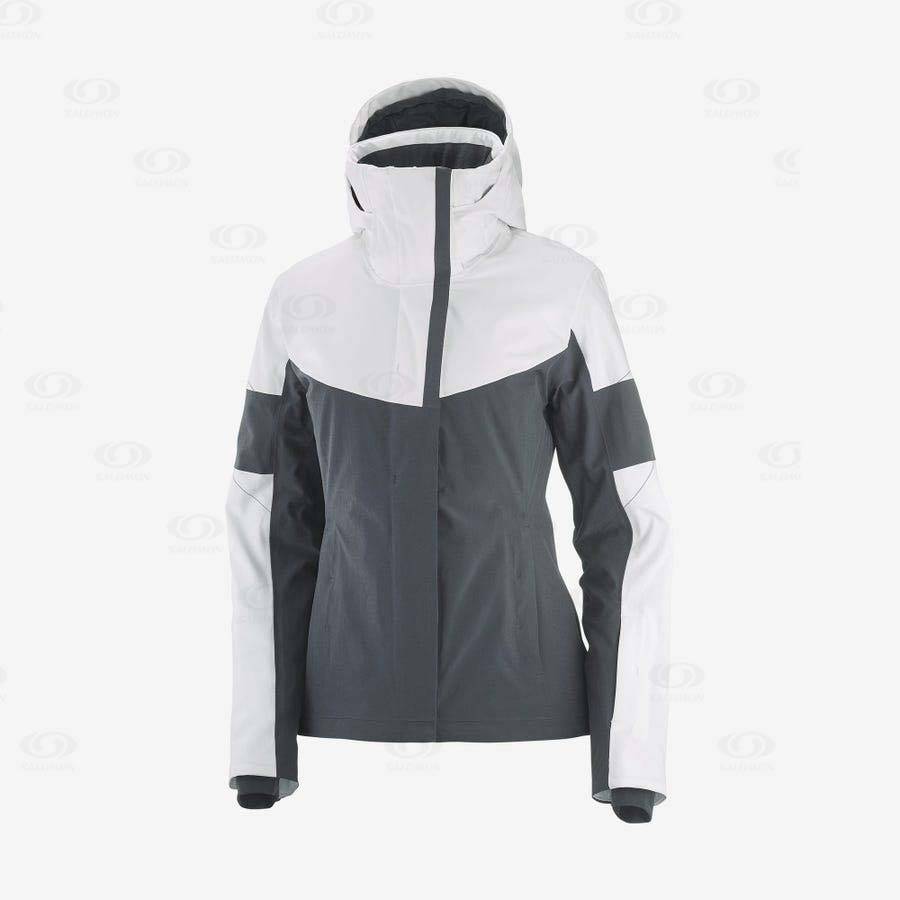 Chaqueta Softshell Salomon Chaquetas SPEED Mujer Grises | MX-N2611