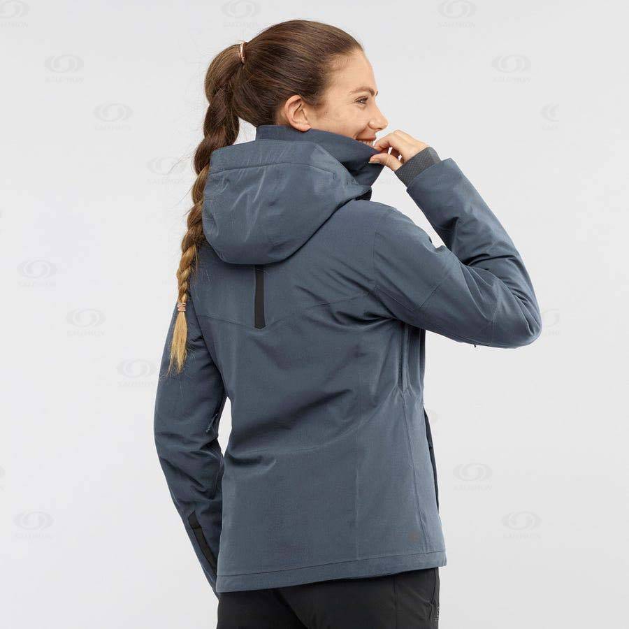 Chaqueta Softshell Salomon Chaquetas SPEED Mujer Plateados | MX-O1707