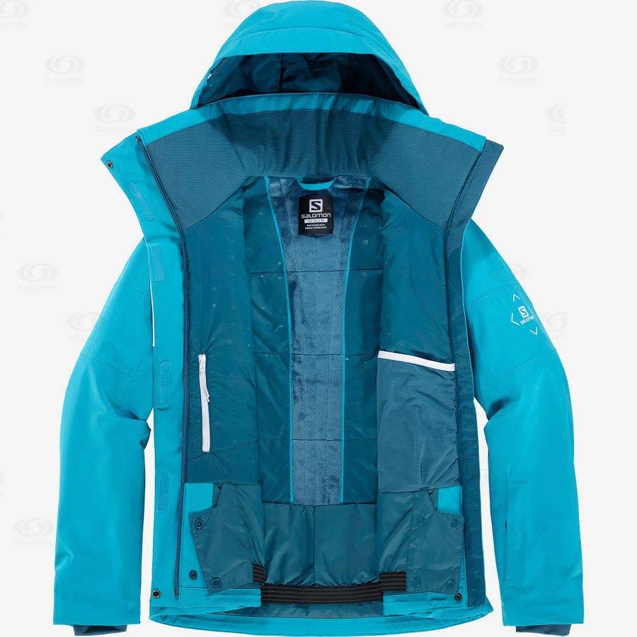 Chaqueta Softshell Salomon Chaquetas SPEED Mujer Azules | MX-O2505