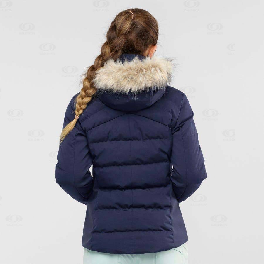 Chaqueta Softshell Salomon Chaquetas STORMCOZY Mujer Azul Marino | MX-O1012