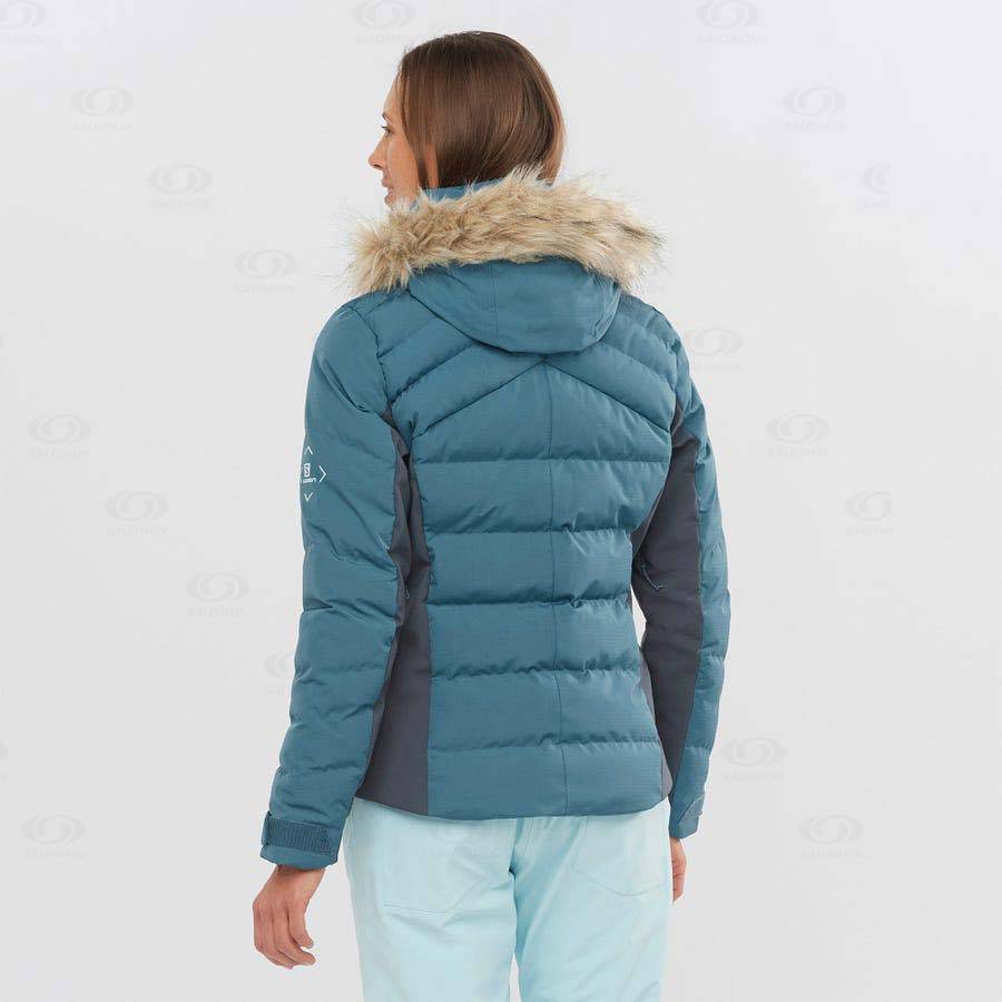 Chaqueta Softshell Salomon Chaquetas STORMCOZY Mujer Azules | MX-O1245