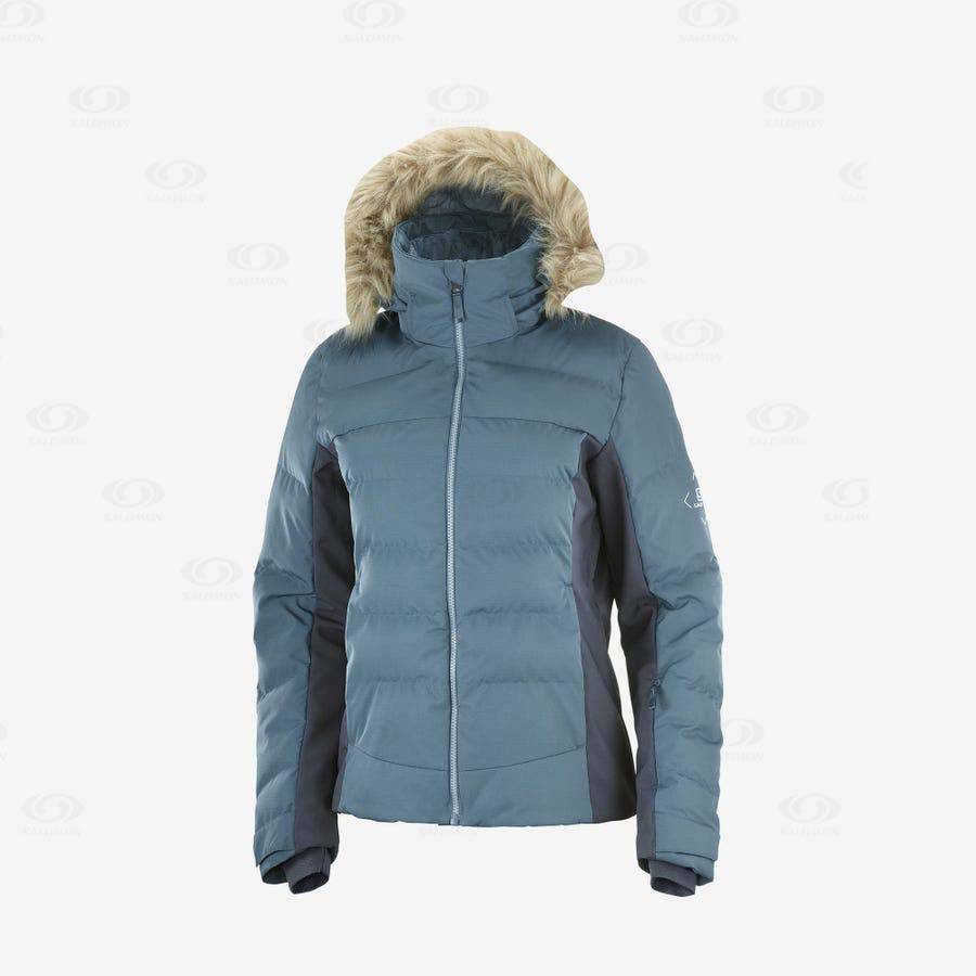 Chaqueta Softshell Salomon Chaquetas STORMCOZY Mujer Azules | MX-O1245