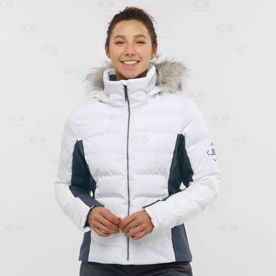 Chaqueta Softshell Salomon Chaquetas STORMCOZY Mujer Blancos | MX-O1642