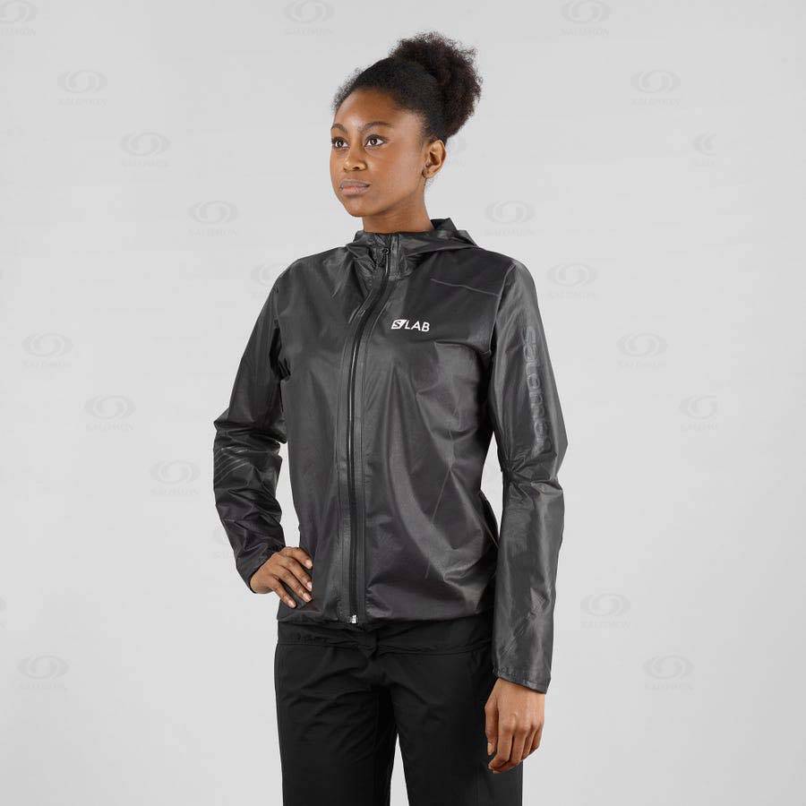 Chaqueta Softshell Salomon Chaquetas S/LAB GORE-TEX SHAKEDRY™ Mujer Negros | MX-L1998