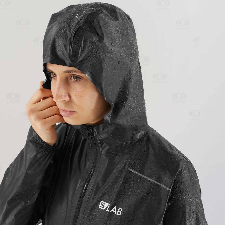 Chaqueta Softshell Salomon Chaquetas S/LAB GORE-TEX SHAKEDRY™ Mujer Negros | MX-L1998