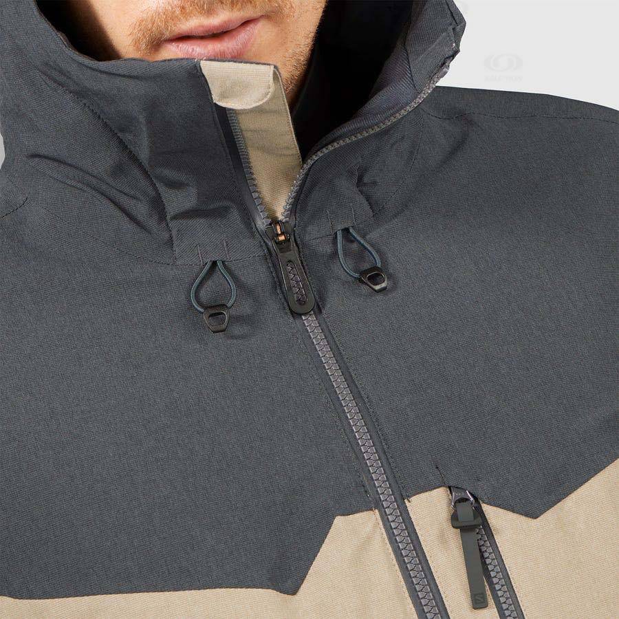 Chaqueta Softshell Salomon Chaquetas UNTRACKED Hombre Grises Marrom | MX-M1020