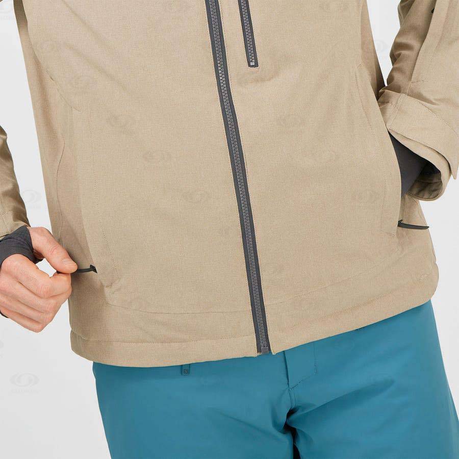 Chaqueta Softshell Salomon Chaquetas UNTRACKED Hombre Grises Marrom | MX-M1020