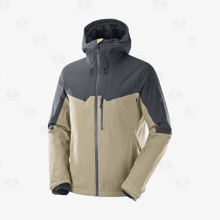 Chaqueta Softshell Salomon Chaquetas UNTRACKED Hombre Grises Marrom | MX-M1020