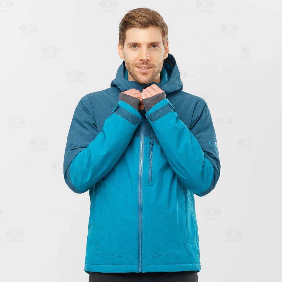 Chaqueta Softshell Salomon Chaquetas UNTRACKED Hombre Azules | MX-M1755